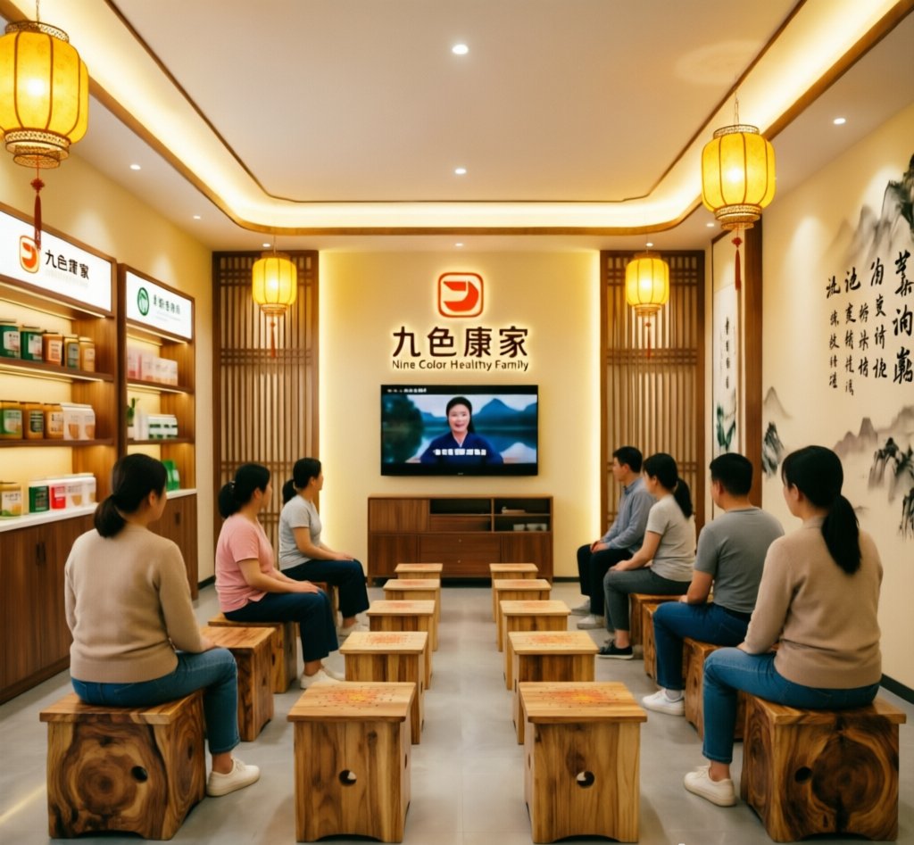 九色康家门店实景一
